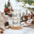 thumbnail image 2 of Yayeee Flameless Candles with Remote Flickering Battery Operated Multi Color Changing, Gray Cat Pattern, 2 of 7