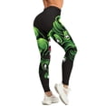 thumbnail image 6 of Slimer Ghostbusters Yoga Pants Women High Waisted Tummy Control Non See-Through Elastic Running Workout Yoga Leggings Pants, 6 of 7