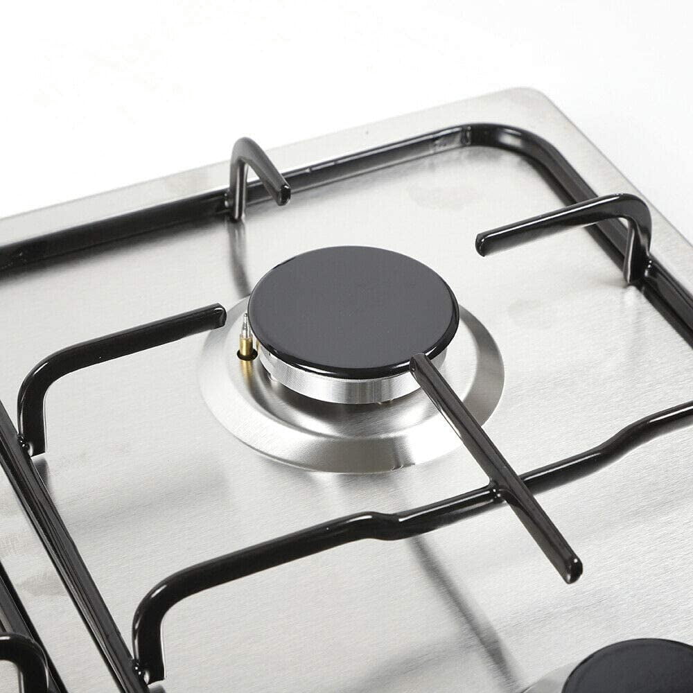 MONIPA 4-Burner Gas Stove Burner Built-In Gas Stove Stainless Steel Easy To Clean