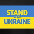 thumbnail image 3 of CafePress - Stand With Ukraine T Shirt - Women's V-Neck Dark T-Shirt, 3 of 4