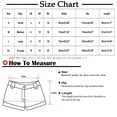 thumbnail image 2 of Ashyfjp Womens Shorts Casual Summer Striped Print High-waisted Wide-leg Short Pants Relaxed Fit and Comfortable Shorts for Women, S, 2 of 2