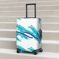 thumbnail image 6 of Hirioo Northern Lights for Elasticity Suitcase Cover (No luggage Included) Durable Luggage Protector Fits 18-32 Inch Luggage-Large, 6 of 7