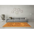 thumbnail image 3 of Ahgly Company Indoor Square Oriental Orange Modern Area Rugs, 5' Square, 3 of 4
