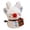 B, variant on Plush Santa Claus Stuffed Toy Soft Decorative Doll Christmas Theme Ornament for Home Office Desk Gift for Children Adults