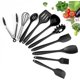 thumbnail image 1 of Juego de utensilios de cocina Juego de utensilios de cocina antiadherentes de silicona de 10 piezas Utensilios de cocina sin Bpa Juego de utensilios de cocina Juego de utensilios de cocina resist, 1 of 5