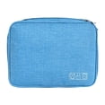 thumbnail image 3 of TISHITA Electronic Organizer Shockproof Waterproof for Card Earphone Wire Charger Blue, 3 of 6