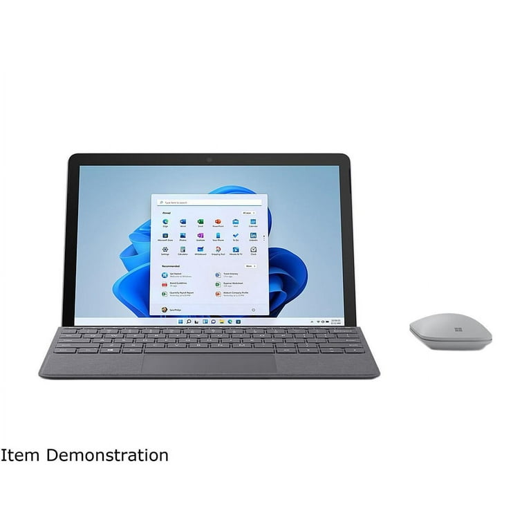 Microsoft Surface Go 3 10.5 Pixel Sense Display, 10 Point Multi-Touch,  Intel Core i3-10100Y, 8GB RAM, 128GB SSD, Platinum, Windows 11, 8VC-00001 