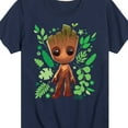 thumbnail image 3 of Marvel Guardians of the Galaxy - Baby Groot Leaf - Toddler And Youth Short Sleeve Graphic T-Shirt, 3 of 5