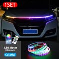 thumbnail image 3 of BLALION - Luz LED de circulación diurna para capó de automóvil, con arranque por escaneo, impermeable, flexible, guía para capó de motor de automóvil, lámpara ambiental decorativa de 12 V, 3 of 5