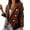 Coffee, variant on Vedolay Womens Fashion Print Slim Fit Trendy Coats Ladies Work Fashion Jackets Coffee,2XL