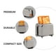 thumbnail image 3 of Mini máquina de pan, modelo de tostadora de aleación en miniatura, mini accesorio decorativo para el hogar., 3 of 8