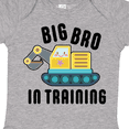 thumbnail image 4 of Inktastic Big Bro in Training with Bulldozer Boys Baby Bodysuit, 4 of 5