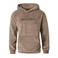 thumbnail image 4 of Men's Embroidered Lettering Hoodie Casual Pullover Sweatshirt For Athletic Streetwear Comfort Fit Oversized Pullover Long Sleeve Crewneck Casual Tops, 4 of 9