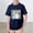 Navy, variant on Gzbliryd Happy Easter Day T-Shirt Short Sleeve Tees Cute Easter Casual Short Sleeve Gift Tops for Boys Girls Easter Rabbit Bunny Tops Clothes (Navy,6-7 Years)