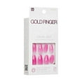 thumbnail image 3 of Gold Finger Jelly Color Nails - Snowy, 3 of 7