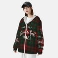 thumbnail image 3 of Balery Wonderful Time Christmas Sudadera ligera de manga larga con capucha y protección solar UPF 50+ para hombre y mujer, ideal para pesca y running-Large, 3 of 7
