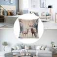 thumbnail image 3 of deer snow forest linen throw pillowcase decoration pillowcase gifting preferred 20x20 inch cushion cover 2 sets sofa pillowcase sofa bedroom living room car, 3 of 8