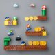 thumbnail image 2 of Venta única de 17 estilos de pegatinas magnéticas de Super Mario, imanes creativos y bonitos para el refrigerador en 3D, accesorios de decoración, regalos de Navidad para niños, 2 of 5