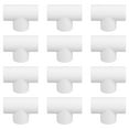 thumbnail image 1 of 12 conectores de tubería de PVC tipo T para manguera de agua, divisor rápido de manguera de jardín, conectores de manguera de plástico (20 mm de diámetro), 1 of 8
