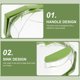 thumbnail image 1 of GOOHOCHY Protector Para Platos Microondas Color Verde Con Material Resistente Y Reutilizable, 1 of 6