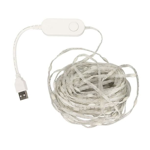 Luces de hadas que cambian de color NikouMX Cadena de luces de hadas USB Funcionalidad inteligente