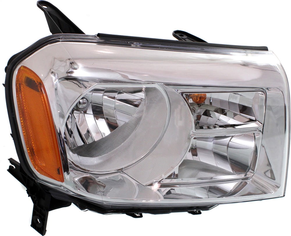 Headlight Compatible With 2012-2015 Honda Pilot Right Passenger Halogen With bulb(s)