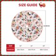 thumbnail image 3 of KLL Rose Flowers Christmas Tree Skirt 48" ,Party Decorations Farmhouse for Christmas Decorations Holiday Party, 3 of 6