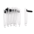 thumbnail image 2 of 10pcs Lightweight Clear Fishing Rod Tip Protector Pole Head Cover for & casting Rod 3 Sizes L, 2 of 8