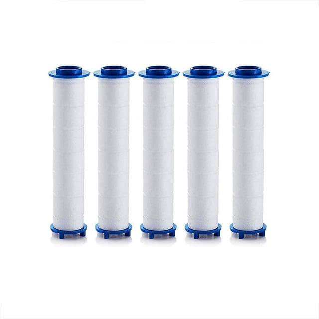 Shower Head Filter - 5pcs Ion Shower Drops Filter for Drivse Showerhead | Handheld Filtered Shower Head | Water Softener Filter for Showerheads | Replacement Filters for Shower Systems