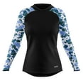 thumbnail image 1 of BLACKSTRAP Haut de Base à Capuche Thermique pour Femmes Cloudcam Aquatique, L, 1 of 1
