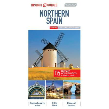 Insight travel maps: insight guides travel map northern spain (other): (Best Places To Go In Northern Spain)