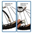 thumbnail image 3 of Presta Valve Adapter Bike Tire Valve Adapters Bicycle Tire Valve Adapters Ball Pump Needle Inflation Devices and Accessories Fit for DV AV SV Pump rational, 3 of 17