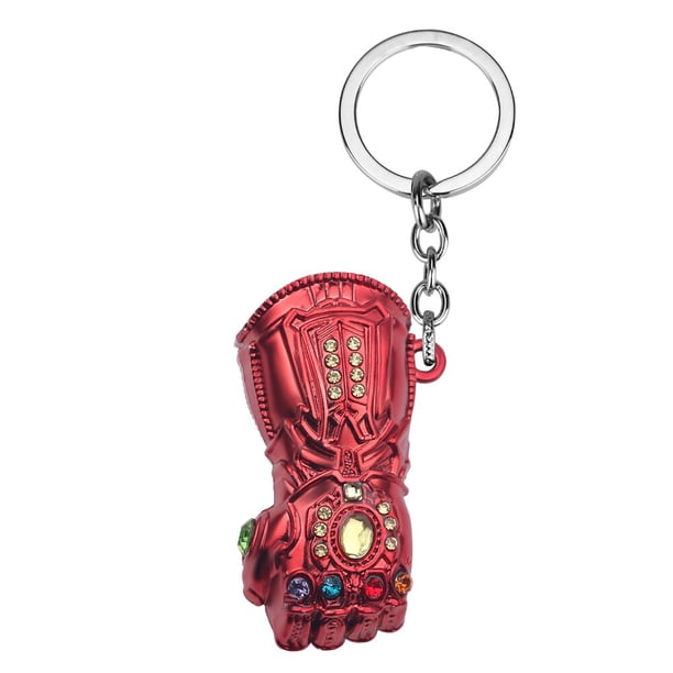 Llavero colgante de Los Vengadores de Marvel, llavero de Metal de superhéroe de Disney para bolso, llavero de martillo de Thor, abrebotellas, accesorios para hombres, regalo Fivean unisex