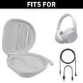 thumbnail image 2 of Funda para auriculares PAIYULE compatible con Sony WH-CH720N blanca, 2 of 7