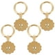 thumbnail image 4 of 4pcs Muebles de estilo europeo Manejar Muebles Manejar Handles Forma de Flores, 4 of 6