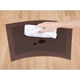 thumbnail image 3 of Unique Bargains Set of 8 Placemats Washable Heat Resistant Table Placemats Brown 18x13in, 3 of 7