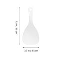 thumbnail image 5 of 2pcs  Reusable Nonstick Rice Paddle Spoon Rice Scoop Rice Serving Spoon Rice Spoon, 5 of 6
