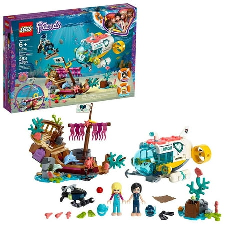 LEGO Friends Dolphins Rescue Mission 41378 Building Toy with Sea Animals for Creative Play (363 pieces)