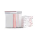 thumbnail image 1 of Cateissary 100 piezas bolsa con cierre de cremallera hogar Universal transparente comida ropa bolsas selladas bolsa de sellado contenedor Organizadores de utensilios de cocina, 1 of 6