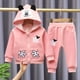 thumbnail image 1 of Kids Mickey Minnie ClothingTop + Pantalones 2 piezas Ropa con capucha Otoño Invierno Traje Niños Traje para niños Girls6-12M Gao Jinjia LED, 1 of 2