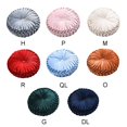 thumbnail image 4 of Portable Folded round pillow pumpkin shape sofa cushion floor pillow suitable for sofa/chair/bed car home decoration Light blue, 4 of 6