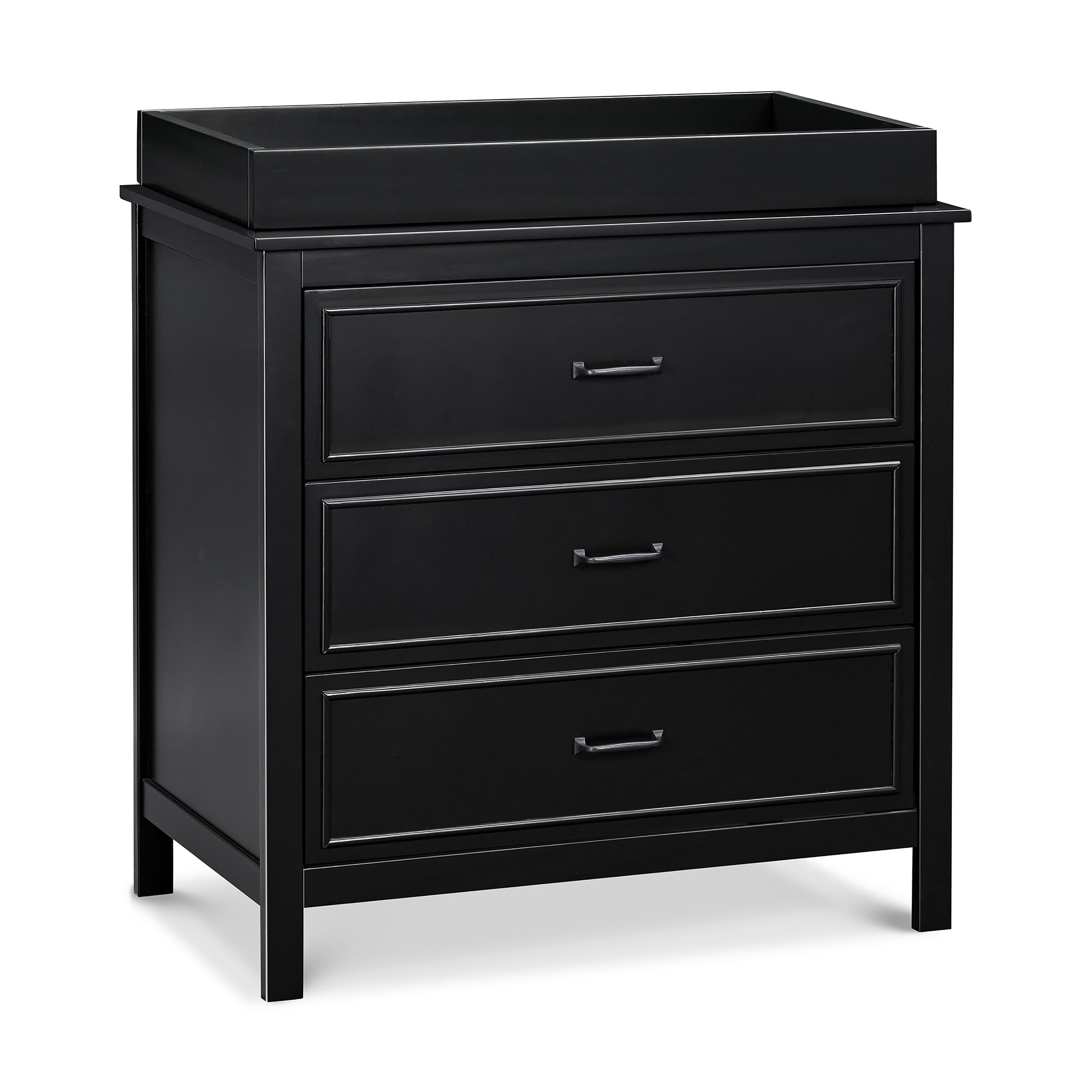 DaVinci Charlie 3-Drawer Dresser in Ebony
