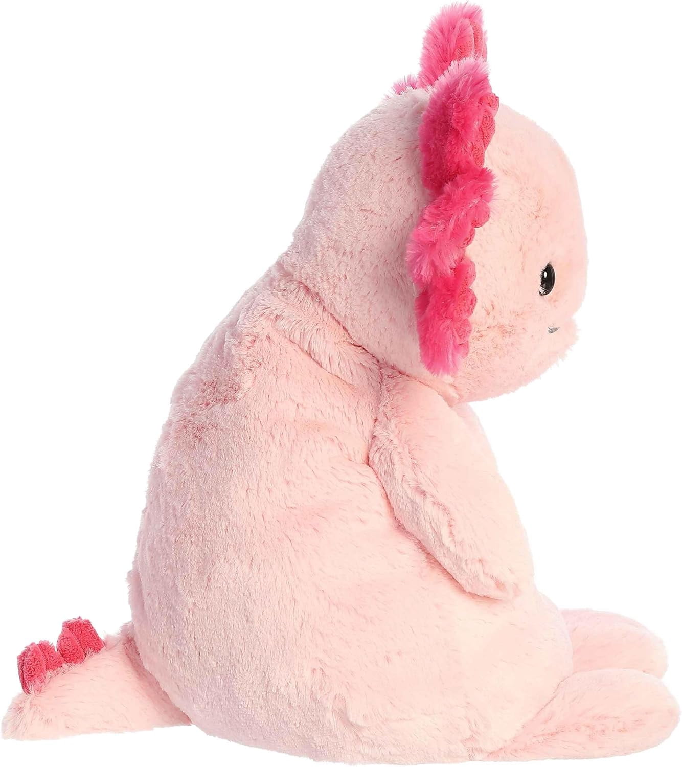 Aurora® Cuddly Huggle Pals Assuring Axolotl™ Stuffed Animal - Weighted Comfort - Endless Snuggles - Pink 12.5 Inches