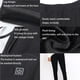 thumbnail image 5 of Wosthever Pantalones calefactables de invierno para hombre, pantalones térmicos inteligentes elásticos autocalentables, recargables por USB, alimentados Suministros térmicos 4XL Wosthever HA046119-05, 5 of 6