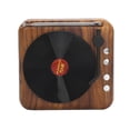 thumbnail image 3 of Mini Reproductor De Discos De Vinilo Retro, Altavoz Inalámbrico Con Bluetooth, Subwoofer De Alta Definición, Caja De Voz, 3 of 7