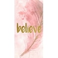 thumbnail image 2 of Allen, Kimberly 9x14 Gold Ornate Wood Framed with Double Matting Museum Art Print Titled - Believe Feathered, 2 of 4