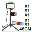 thumbnail image 2 of LED Photography Video Light Panel Lighting Photo Studio Lamp Kit With Tripod Stand RGB Filters For Shoot Live Streaming ,Easy to Use, 2 of 6