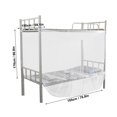 thumbnail image 2 of Rdeghly 4 Corner Post Bed Canopy Mosquito Net Twin Full Queen Size Netting White , Mosquito Netting , Canopy Mosquito Net, 2 of 8