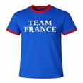 thumbnail image 1 of Playera George para Dama, Manga Corta Estampada Azul Talla CH, 1 of 4