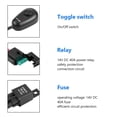 thumbnail image 1 of Yctze  Car Power Switch And Wiring Harness Kit For LED Light Bar   Connector Wiring Harness Kit Bar  LED Light Bar Wiring Automotive Electrical Wiring Harnesses, 1 of 8
